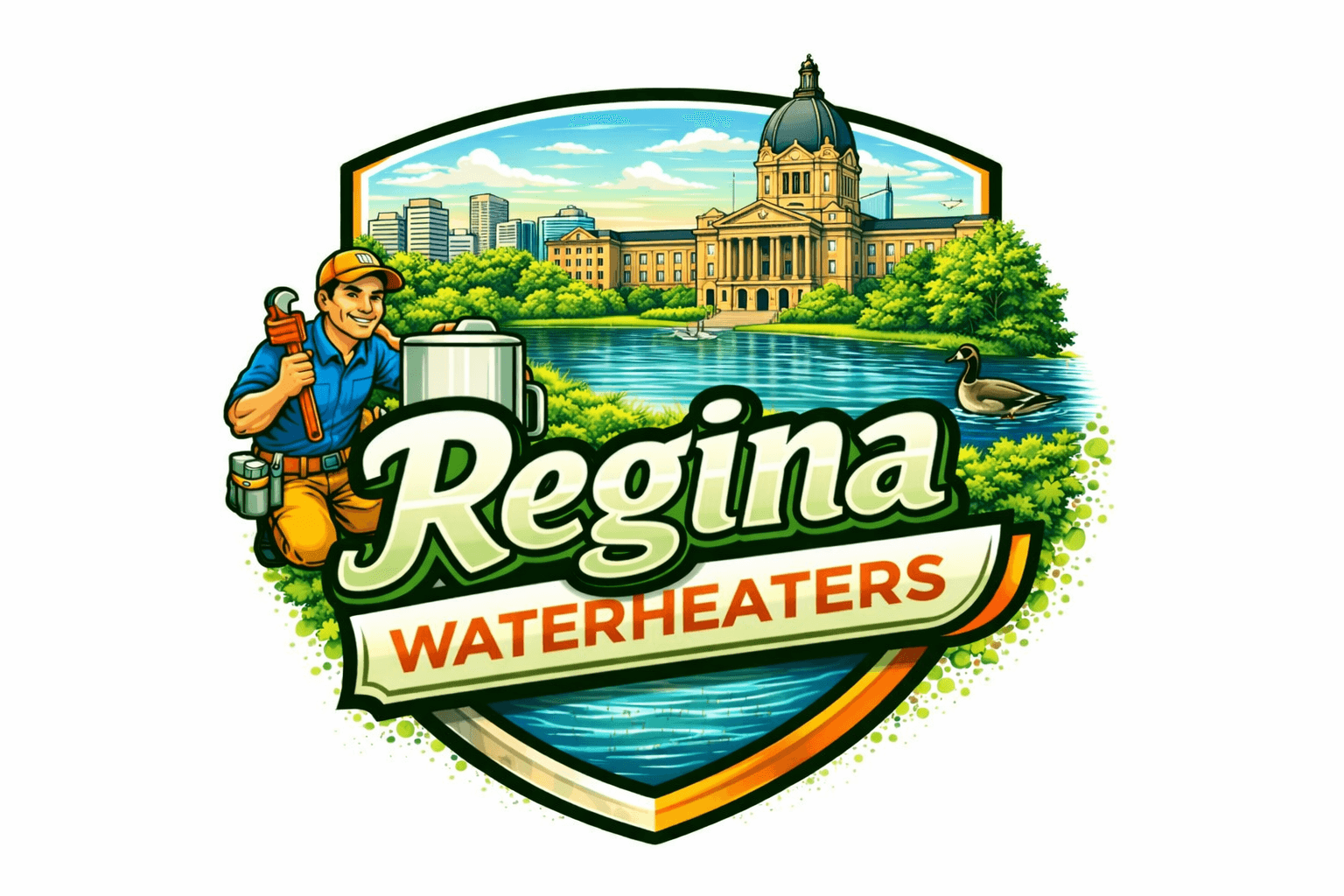 Regina Waterheaters logo